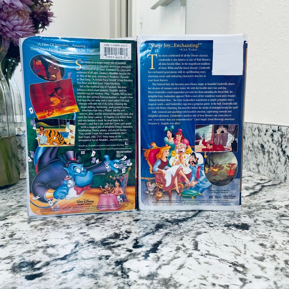 Disney Princess Classic VHS Collection - Picture 3 of 3